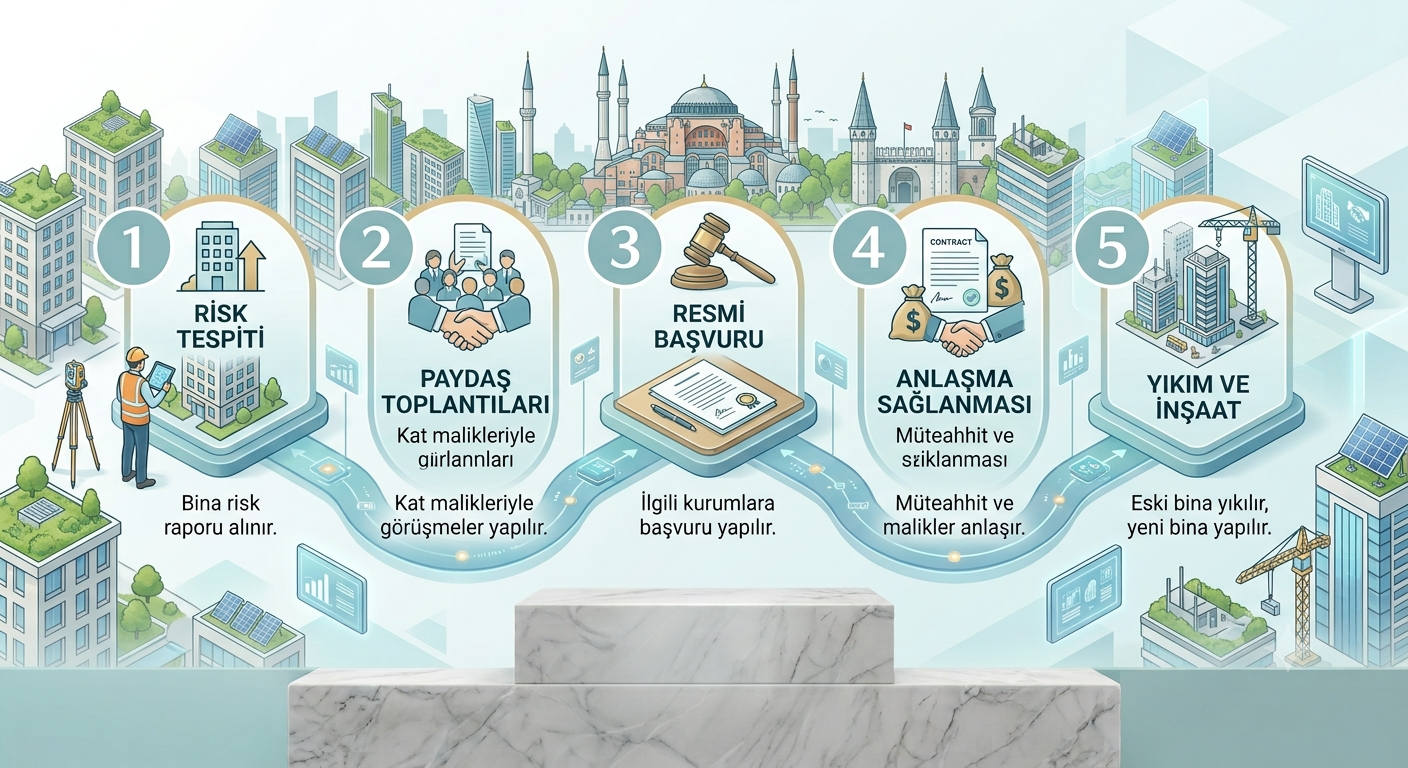 Kentsel Dönüşüm Sürecinde İlk 5 Adım